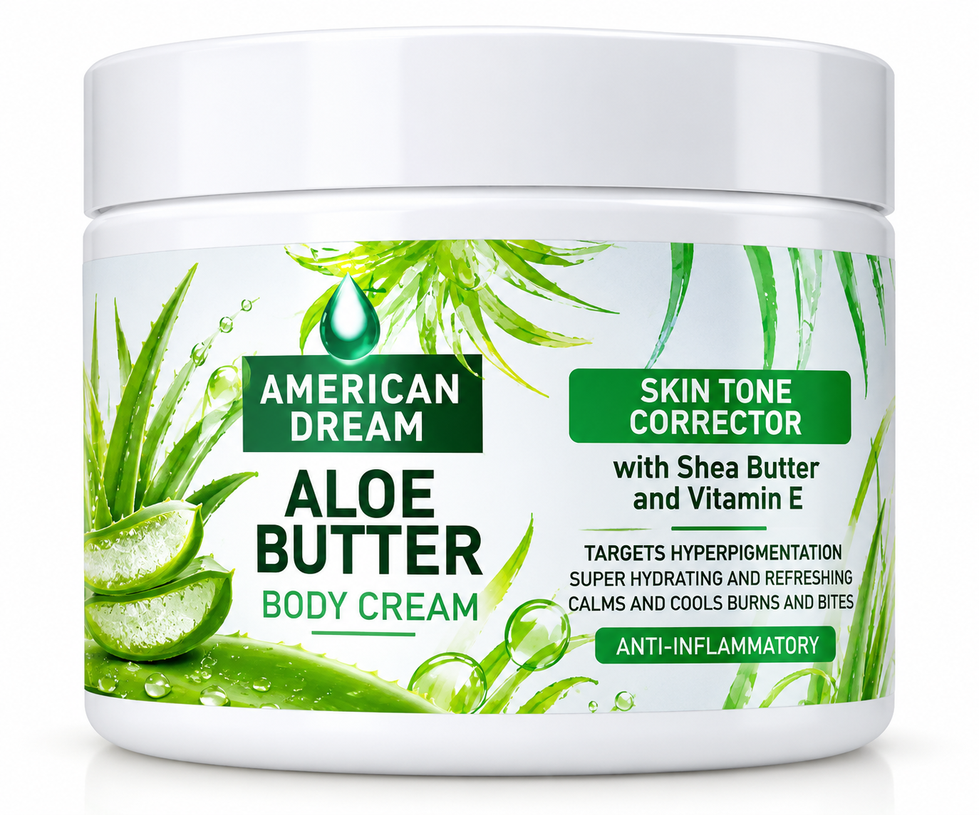 American Dream-Aloe Butter Body Cream 500Ml
