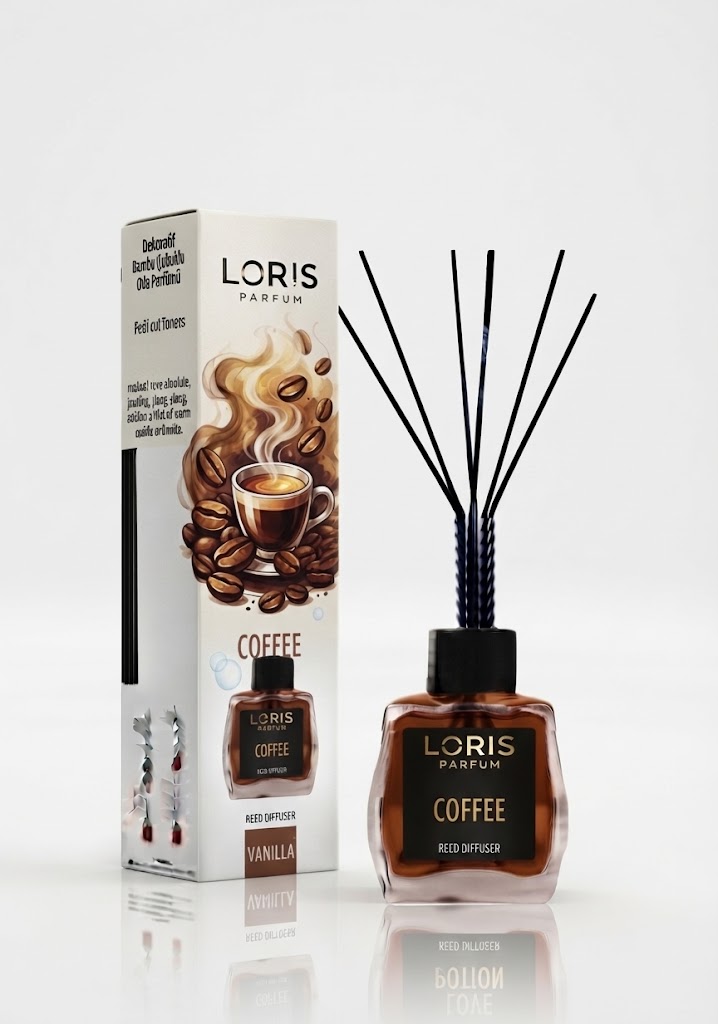 LORIS PARFUM , REED DIFFUSER ( COFEE )