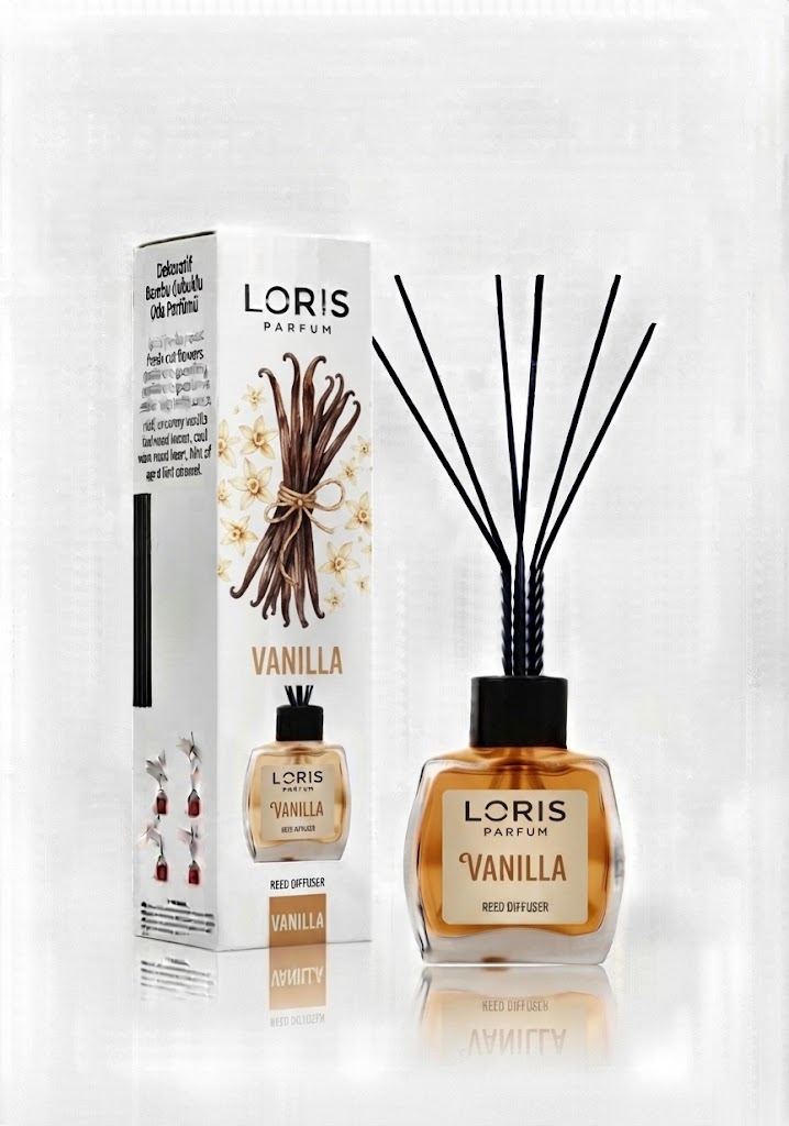 LORIS PARFUM , REED DIFFUSER ( VANILLA )