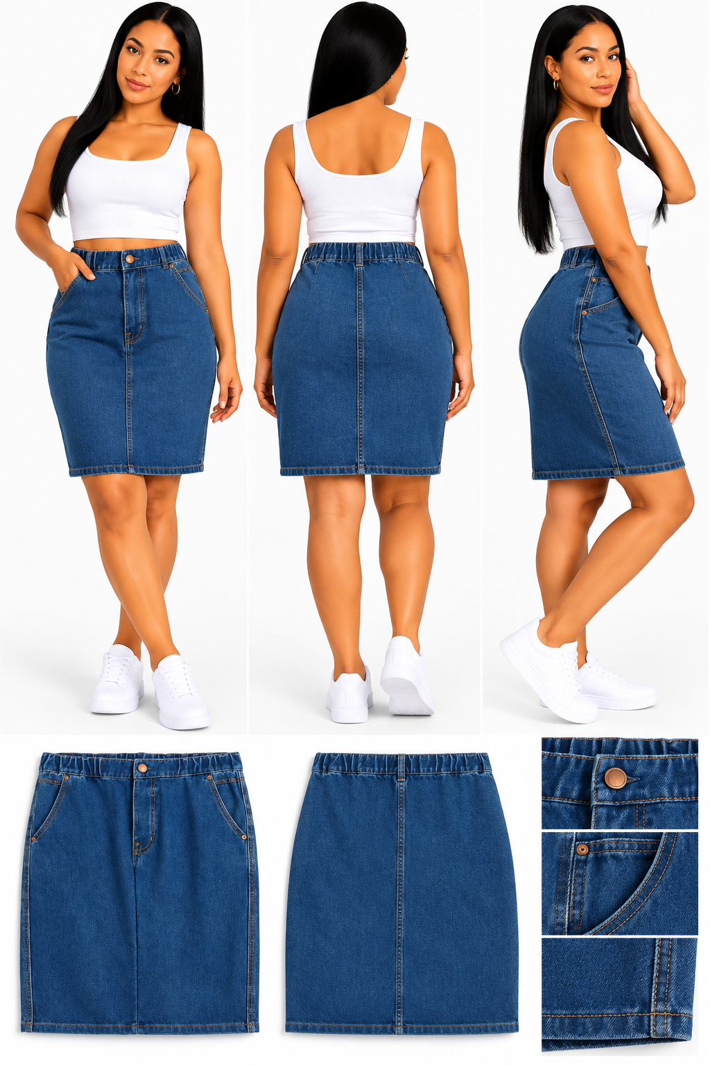 Denim Skirt Size 32