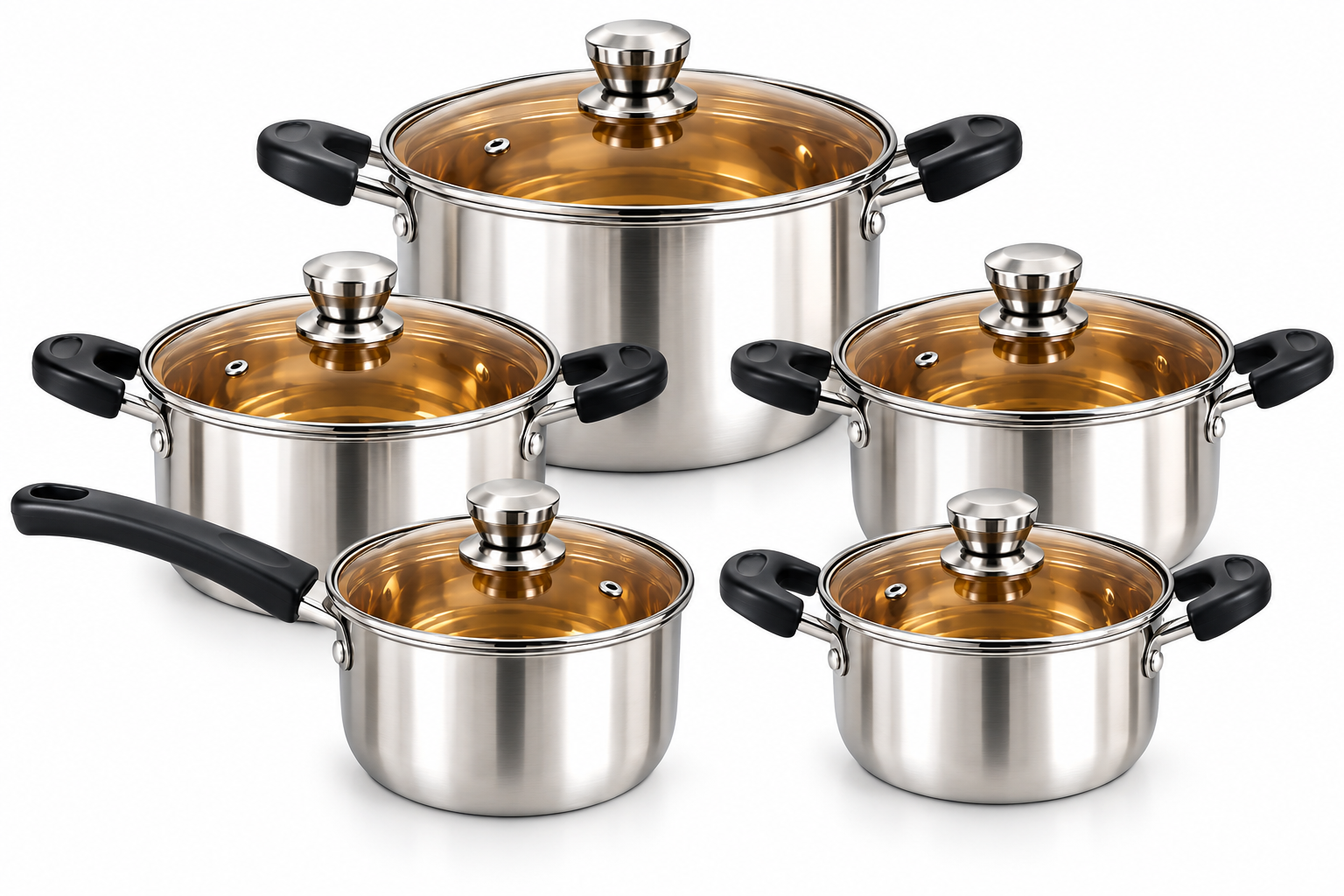 Smart Raha Life 10pc Cookware Set