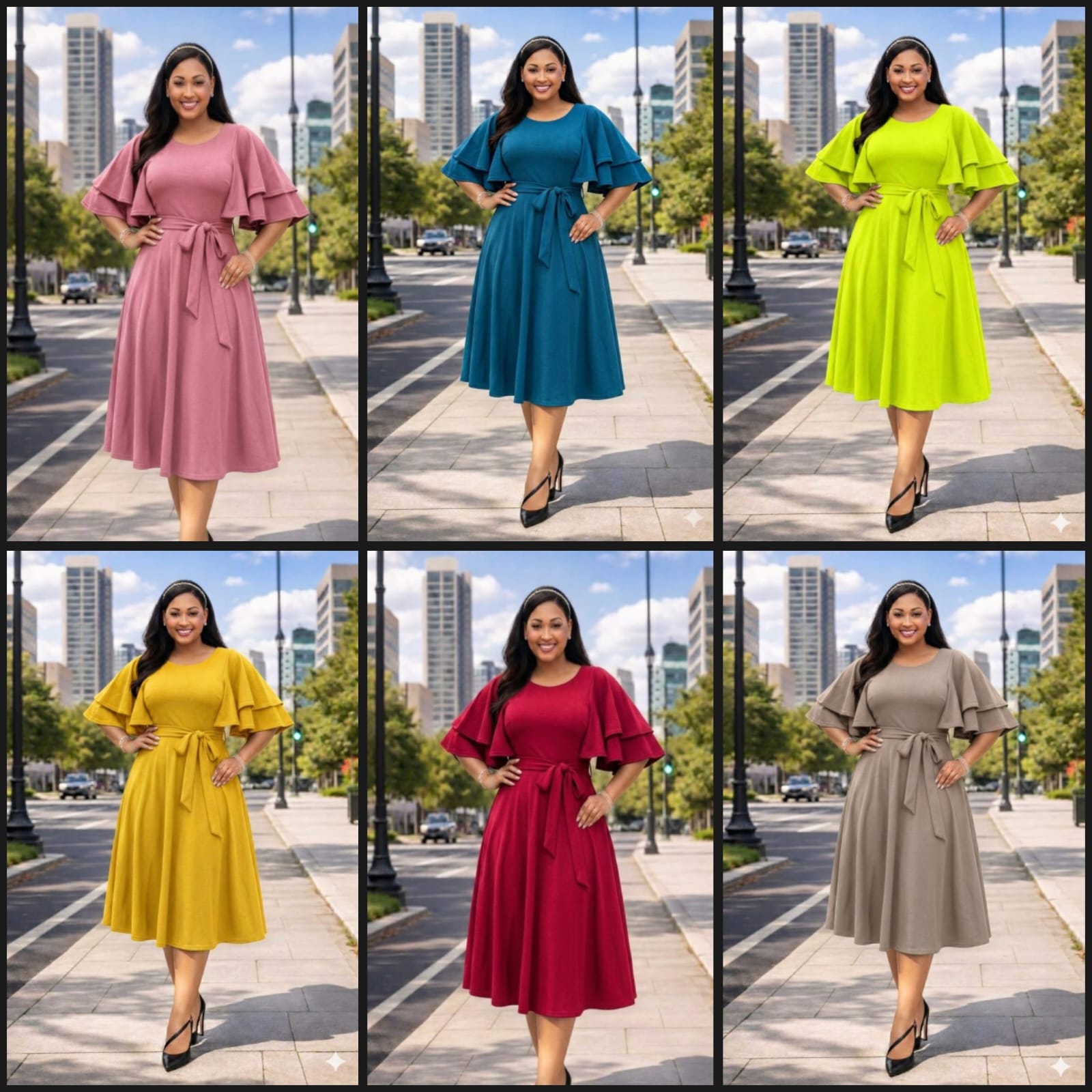 NEW CICULAR DRESS