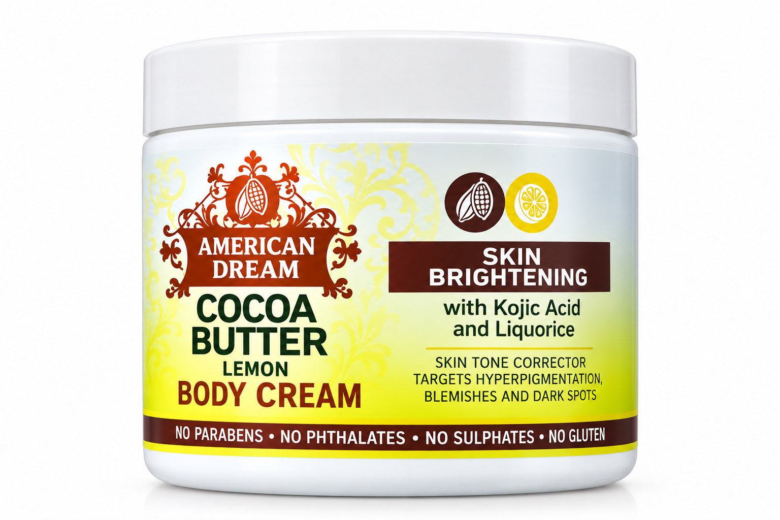 American Dream-Lemon with Kojic Acid and Liquorice Body Dream 500Ml