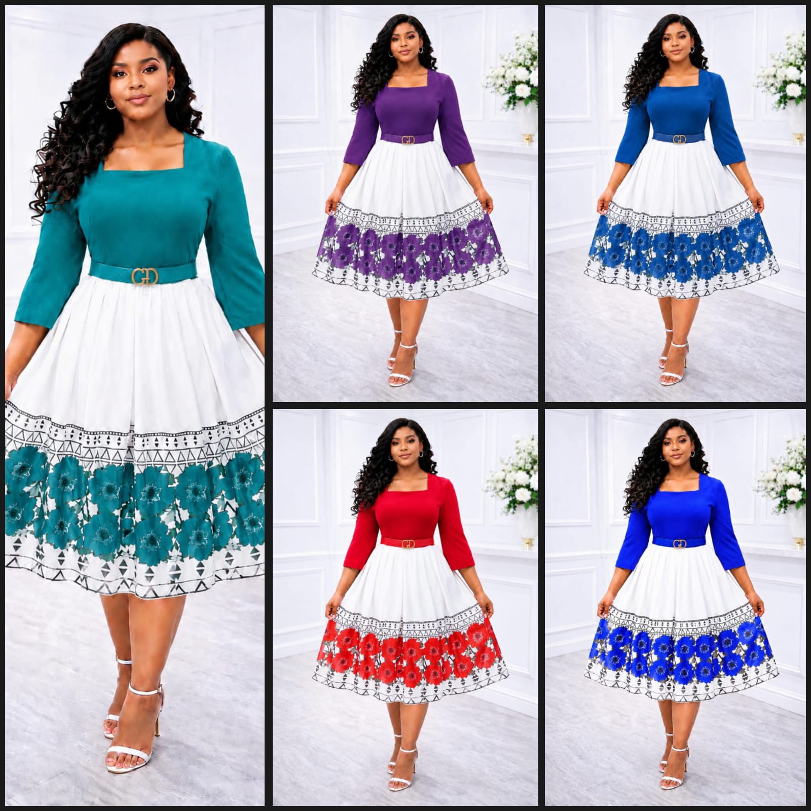 SHIFFON IRCULAR DRESS