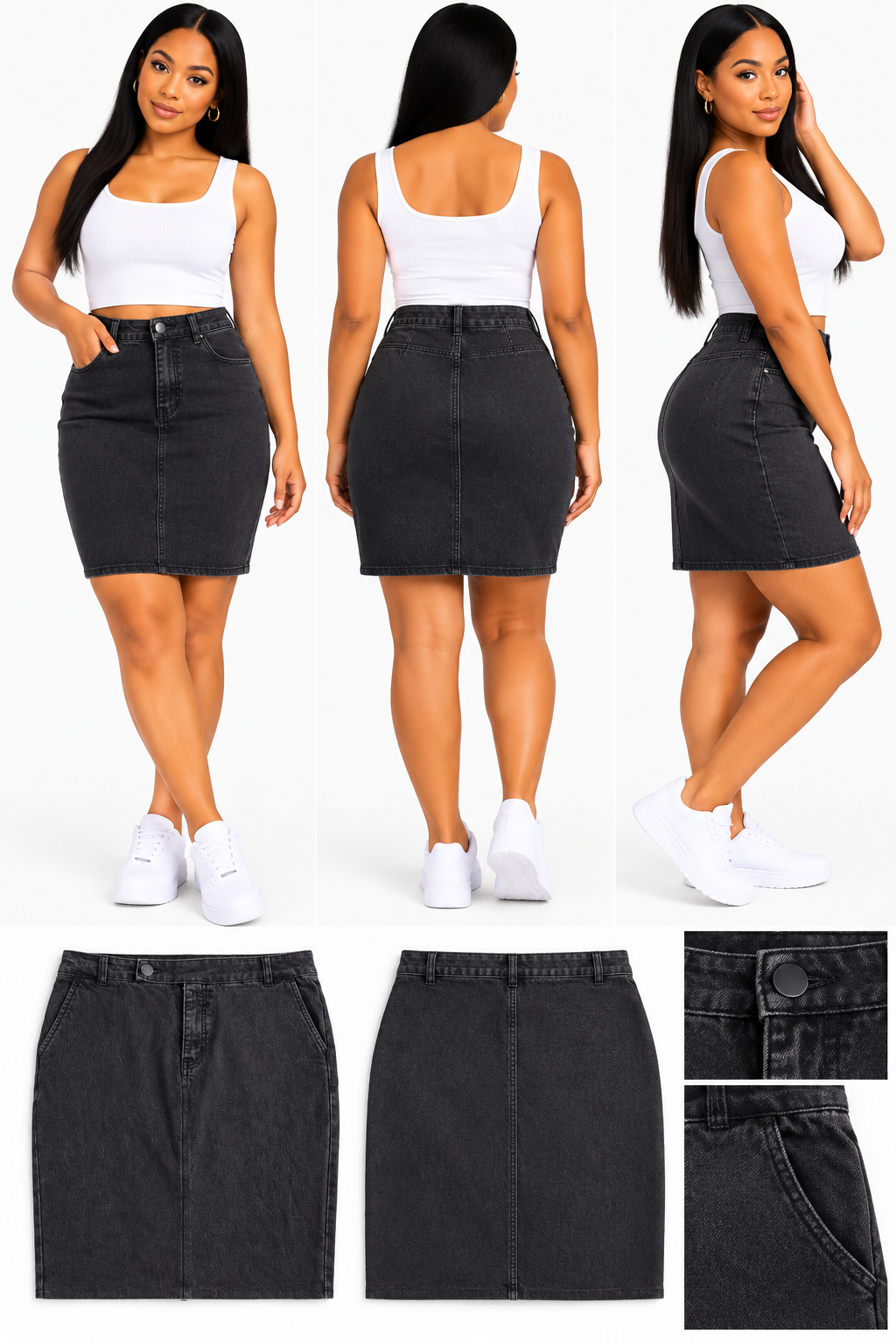 Denim Skirt Size 36