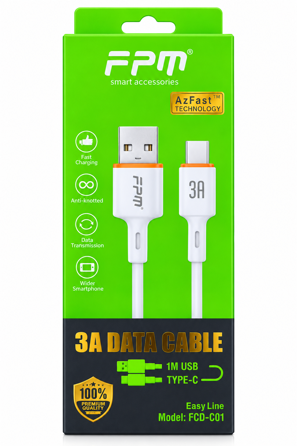 Charger Type C(3A Data Cable)