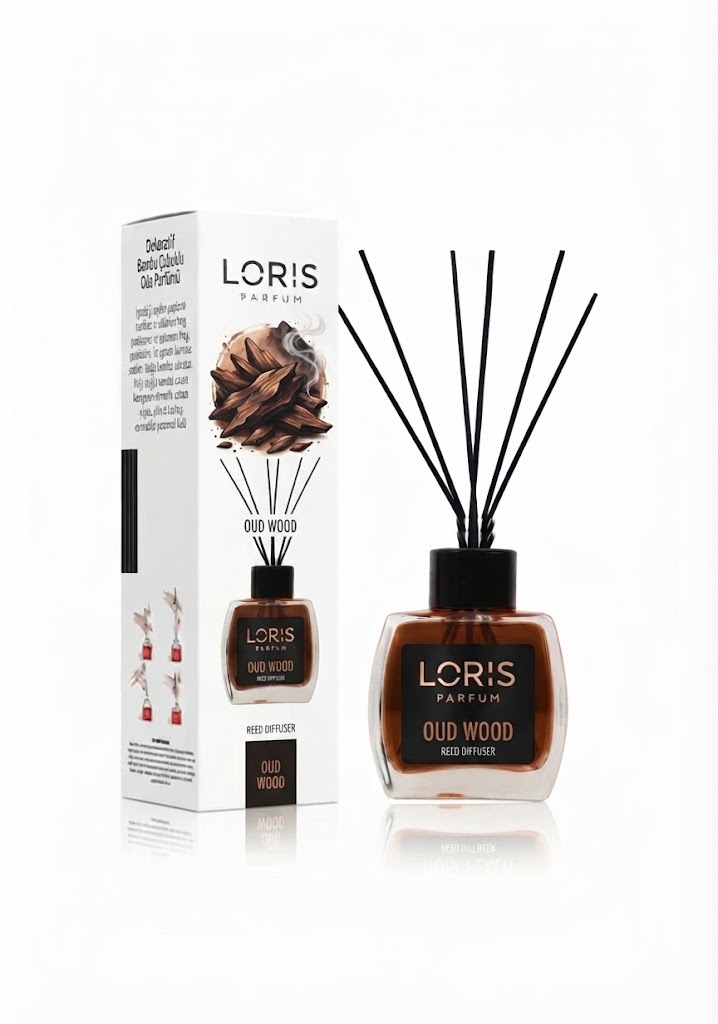 LORIS PARFUM , REED DIFFUSER ( OUD WOOD )