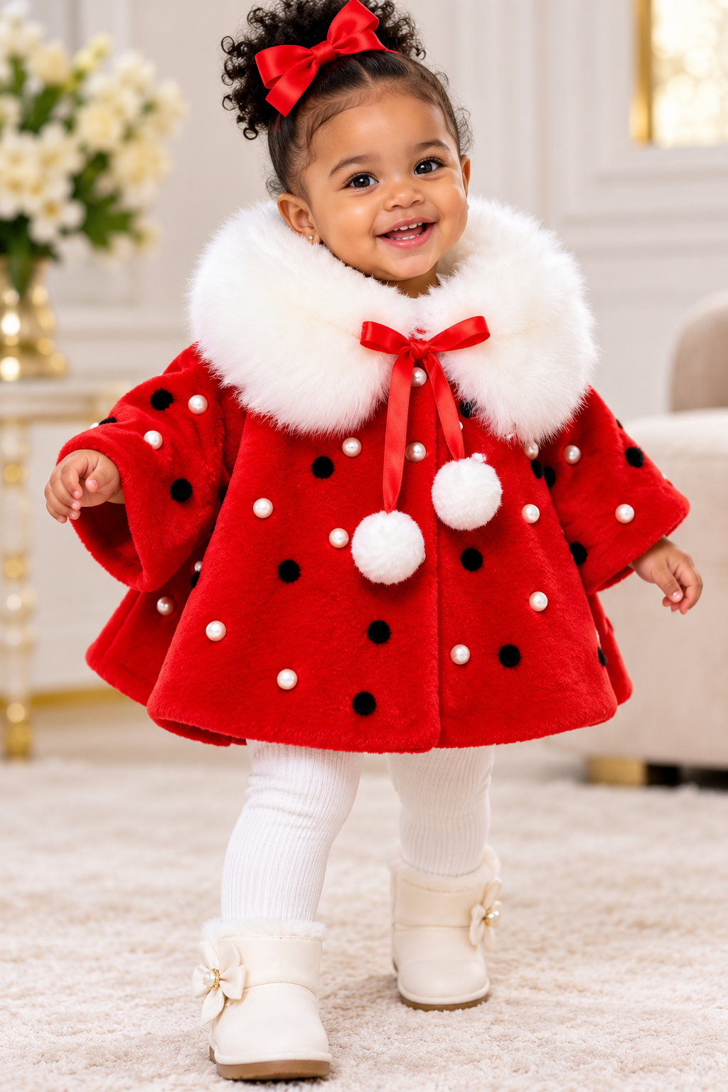 Girls Pocho Sweater 3 Months- 1Yr PEV