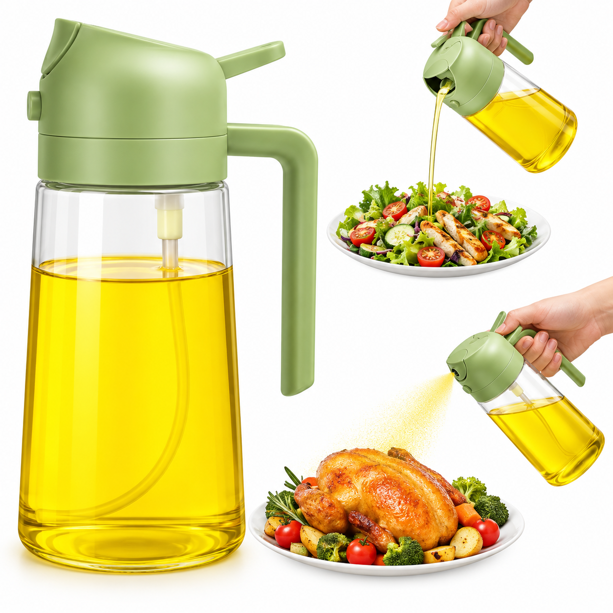 Oil Jar 2 in 1