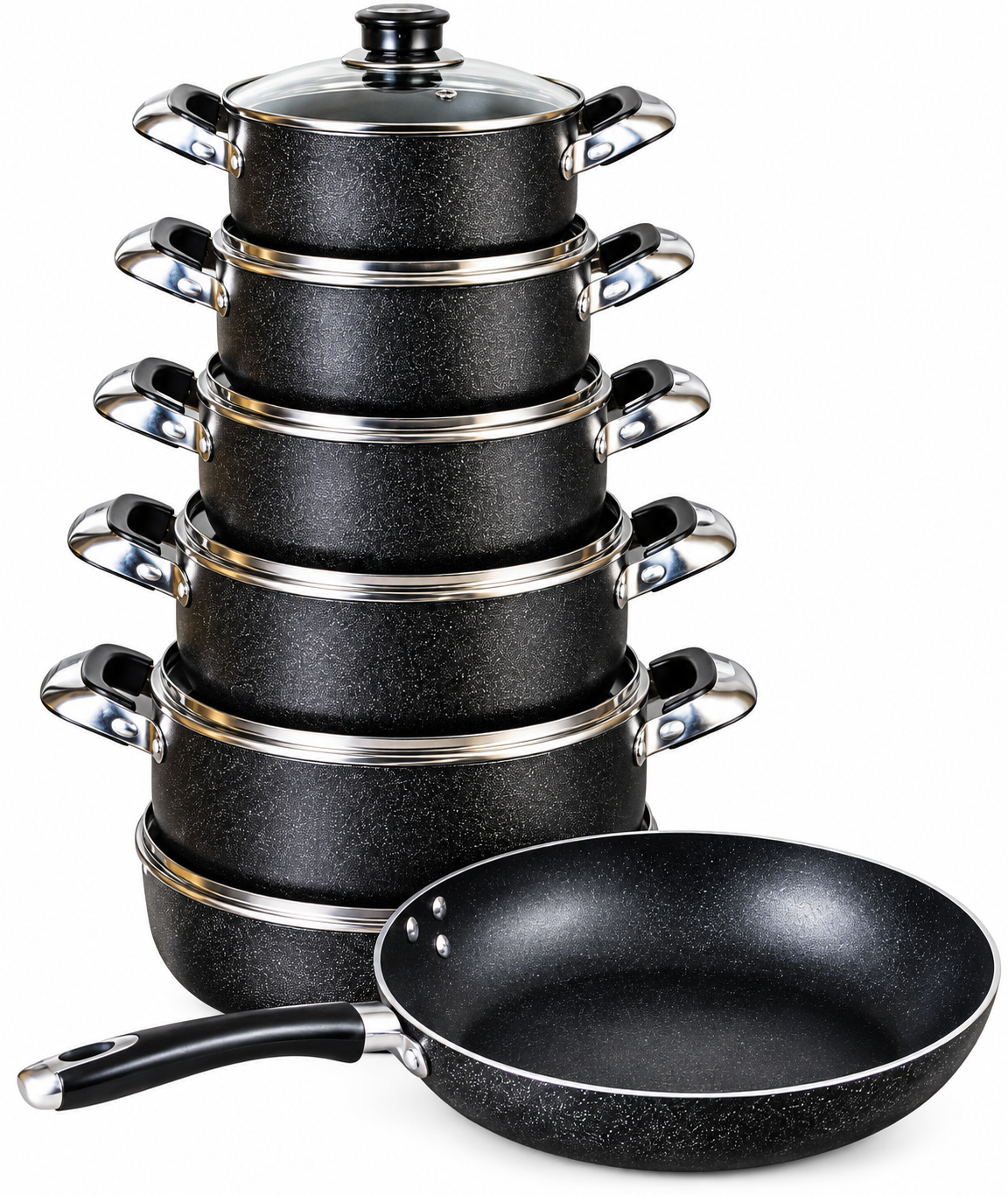 James Pot 11pc Cookware Set
