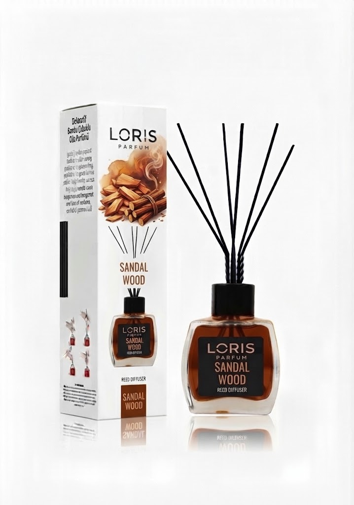 LORIS PARFUM , REED DIFFUSER ( SANDAL WOOD  )