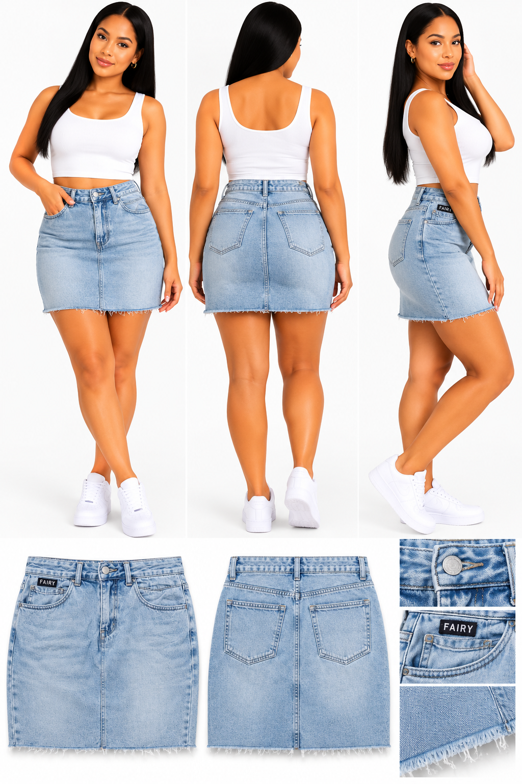 Denim Skirt Size 28