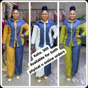 Ladies Trouser and Top Suit